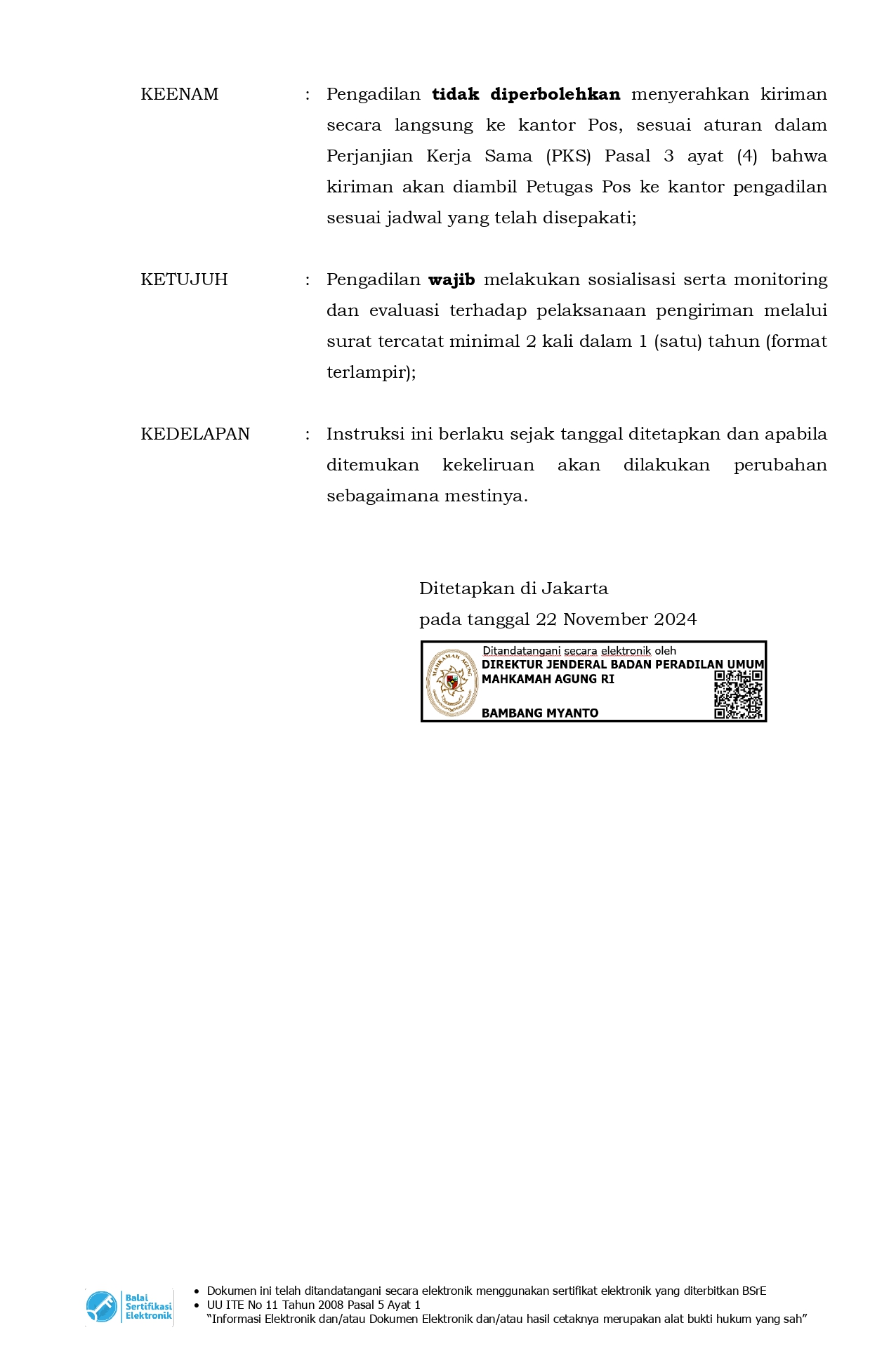 INSTRUKSI SURAT TERCATAT sign page 0003 9cb96