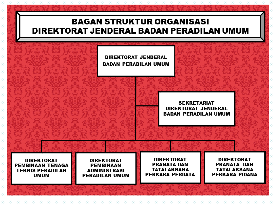 Direktorat Jenderal Badan Peradilan Umum Direktorat Jenderal Badan Peradilan Umum